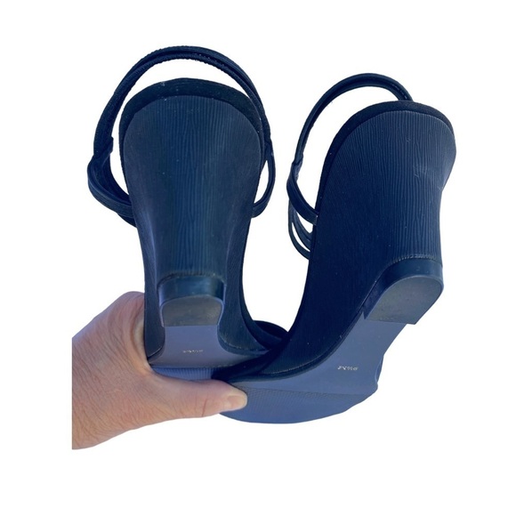 NWT New York Transit Friendship Heels Black Ladies 9  1/2 - Picture 4 of 15